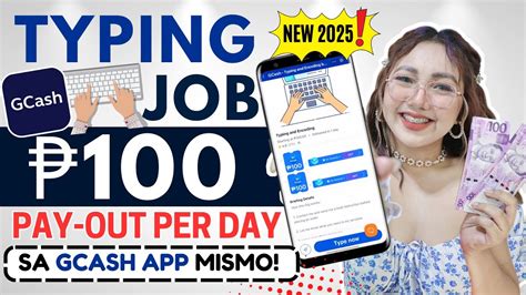 typing job gcash payout